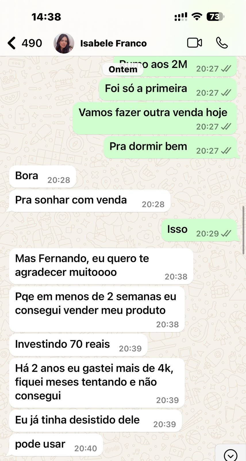 Professora de inglês